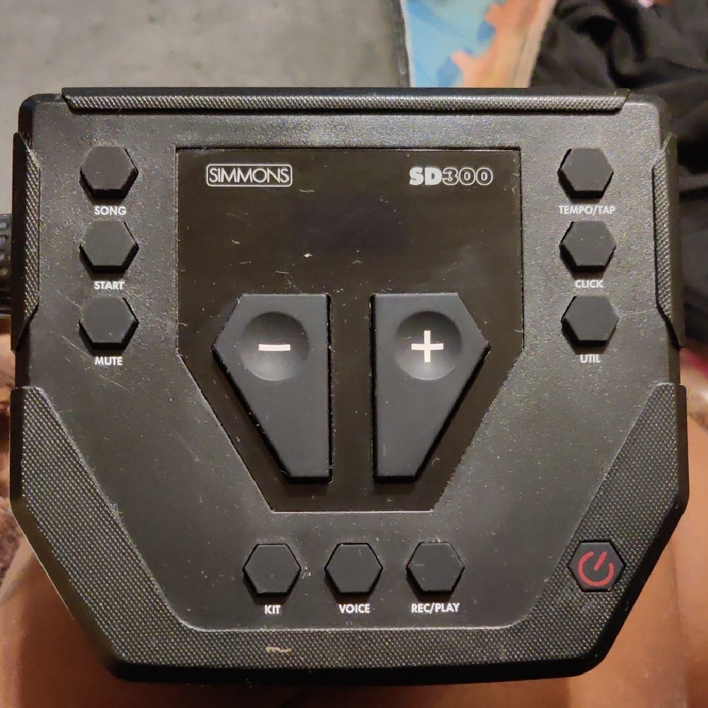 Simons Black and Blue Electronic Device
